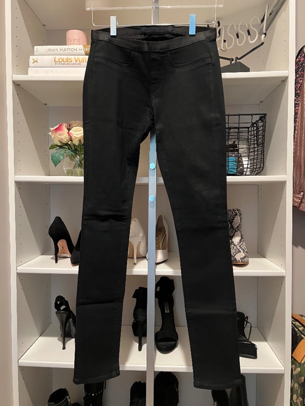 Helmut Lang Legging Style Pants Black Women’s Size 26